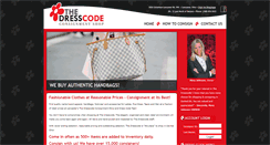 Desktop Screenshot of dresscodeconsignmentshop.com